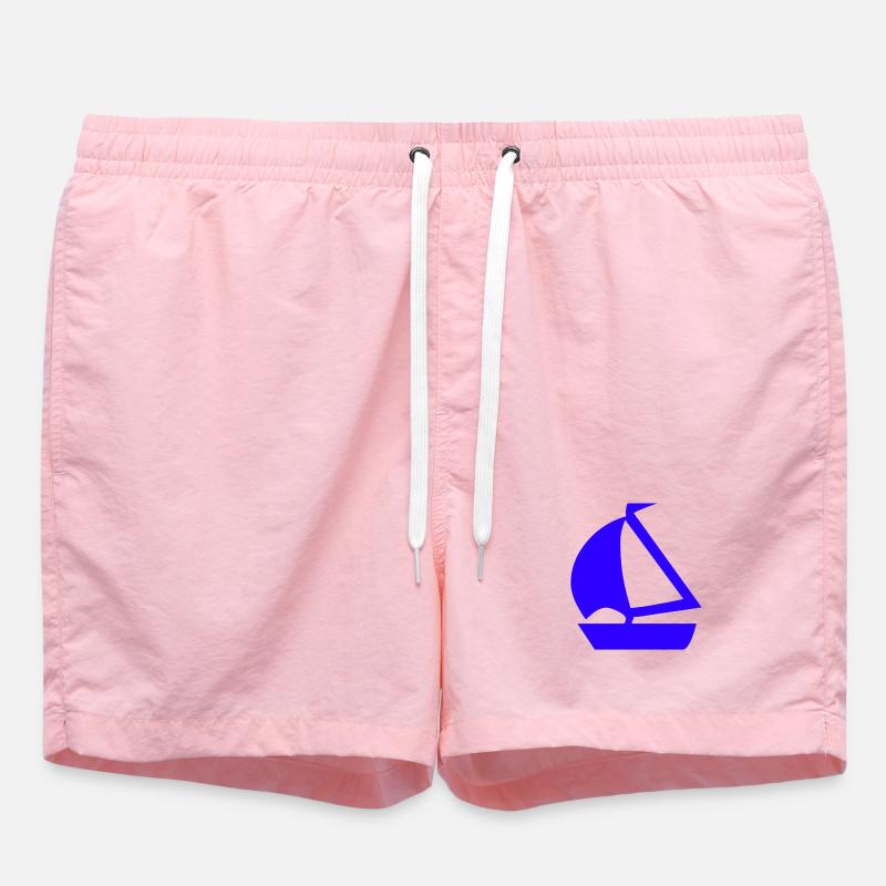 Sail - Swim Trunks - pink