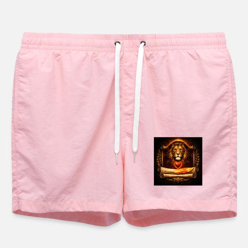 Lionheart & Phoenix Feather - Swim Trunks - pink