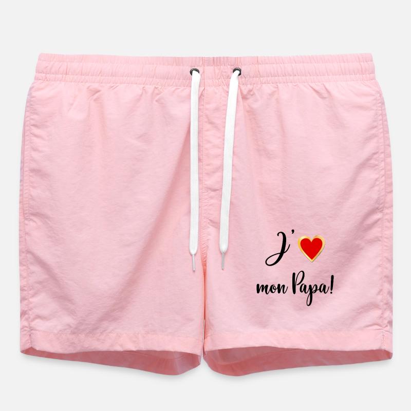 Amour Bébé Papa - Short de bain - rose