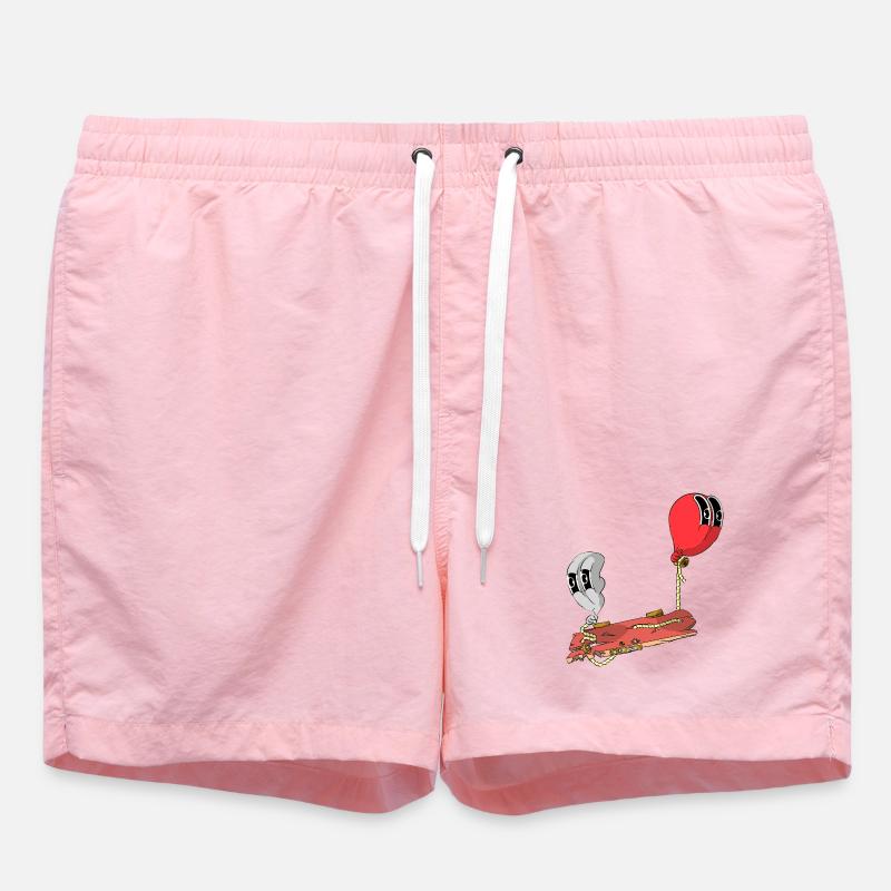FLOATING - Swim Trunks - pink