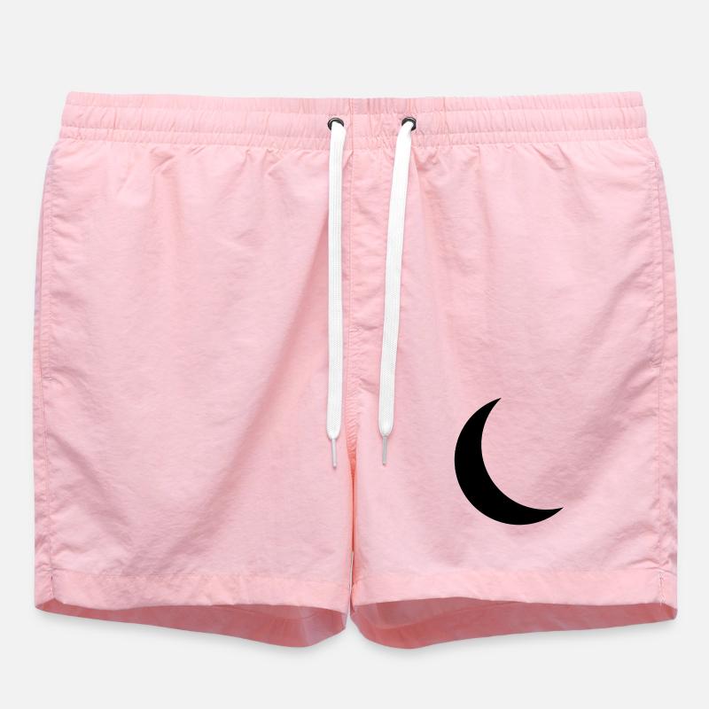 Croissant de lune - Short de bain - rose