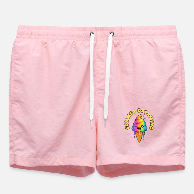 Summer Dreaming - Swim Trunks - pink