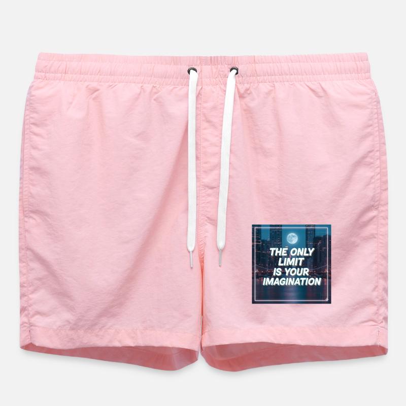 Seule votre imagination pose des limites - Short de bain - rose