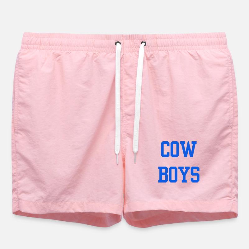 Cowboys - Swim Trunks - pink