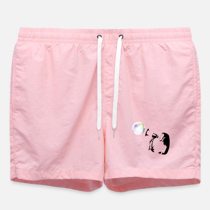 bubble shot - Badeshorts - Pink
