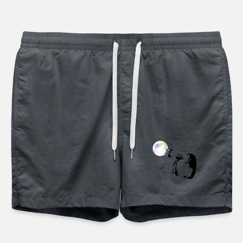 bubble shot - Swim Trunks - undefined