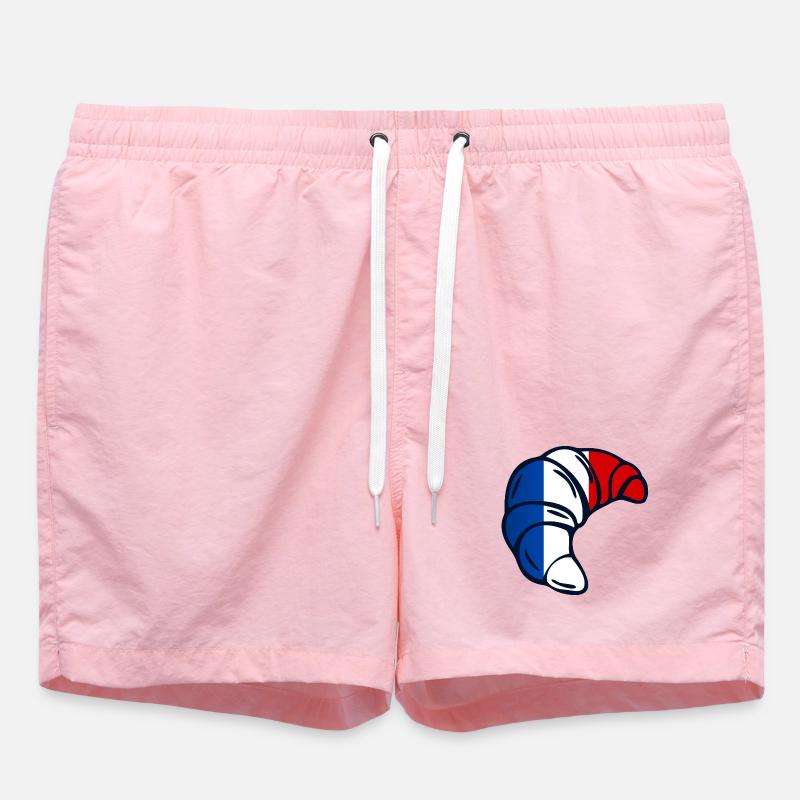 France Croissants - Short de bain - rose