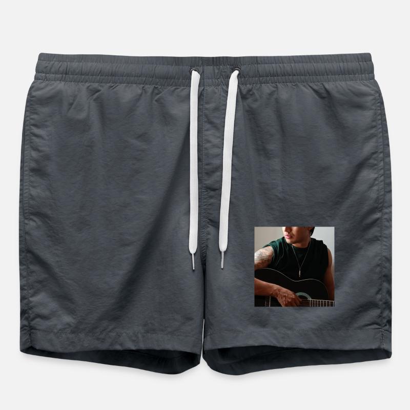 Studio Night Guitar - Swim Trunks - undefined