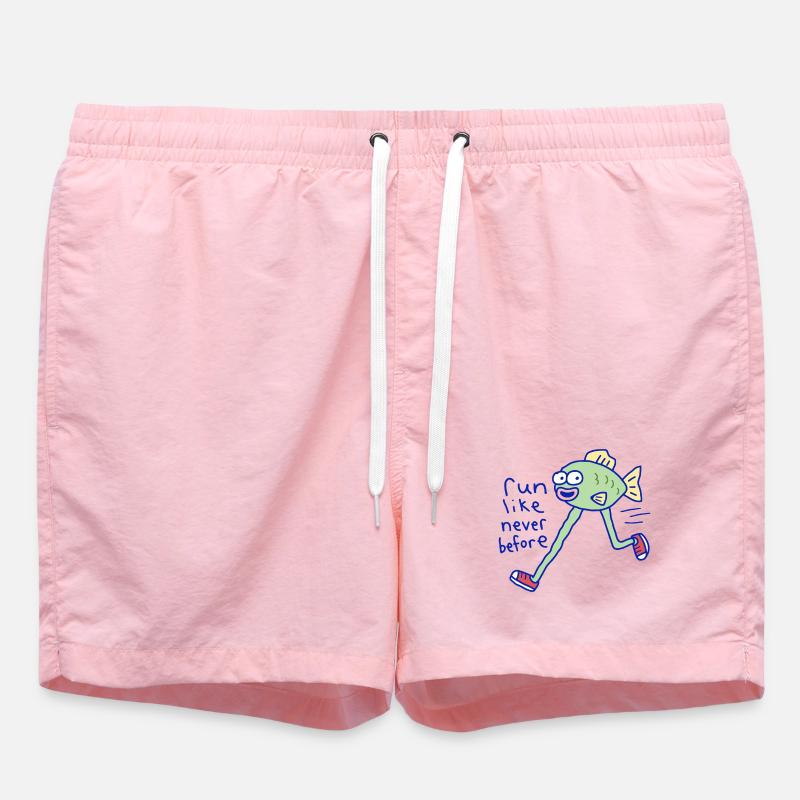 Courez comme jamais auparavant - Short de bain - rose