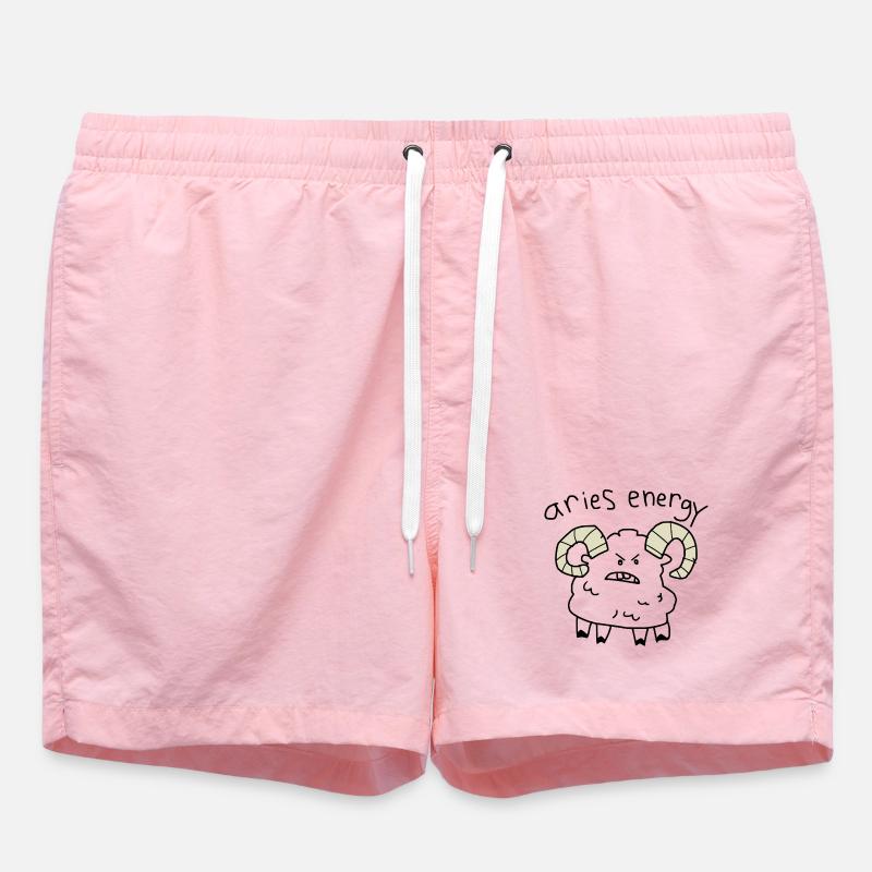 Énergie du Bélier - Short de bain - rose