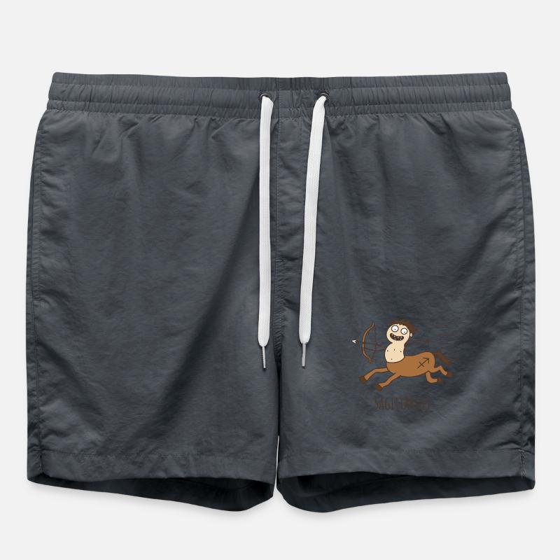 Sagittarius Horoscope Doodle - Swim Trunks - undefined