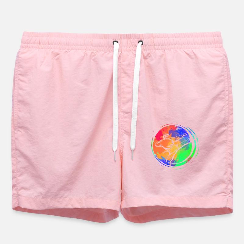 Karaté - Short de bain - rose