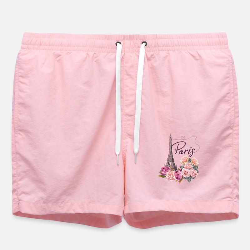 Paris - Short de bain - rose