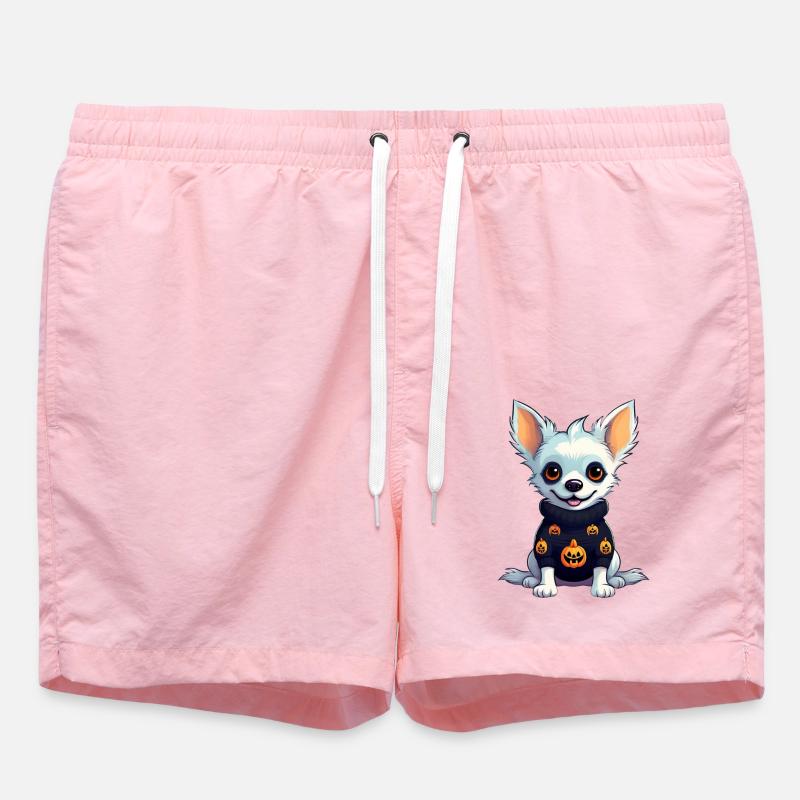 Chihuahua Hallooween Pull - Short de bain - rose