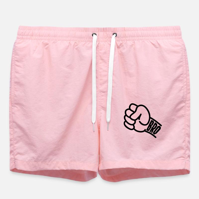 Bro - Short de bain - rose