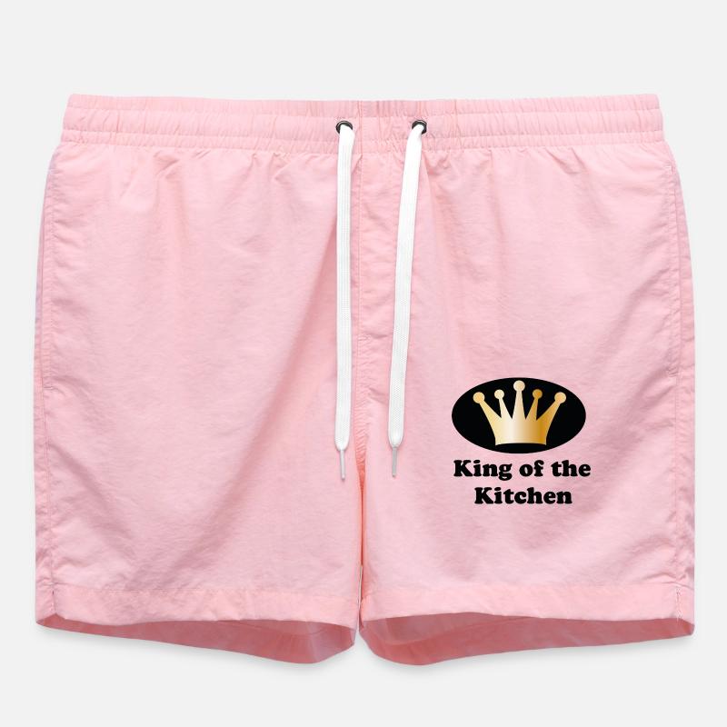 Roi de la cuisine - Short de bain - rose