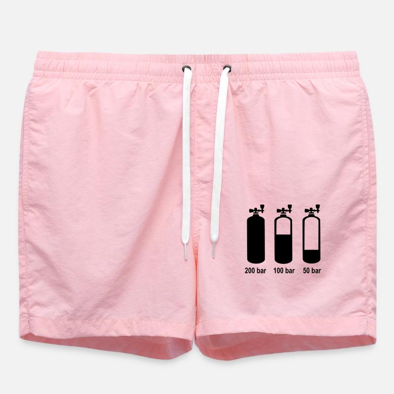 Dive - Swim Trunks - pink