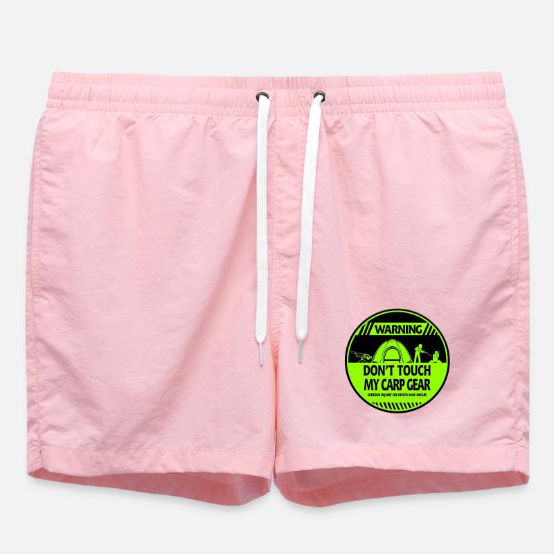 Carp warning - Swim Trunks - pink