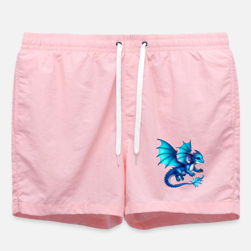 Dragon - Short de bain - rose