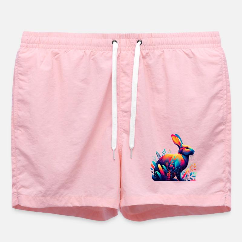 Rabbit - Swim Trunks - pink