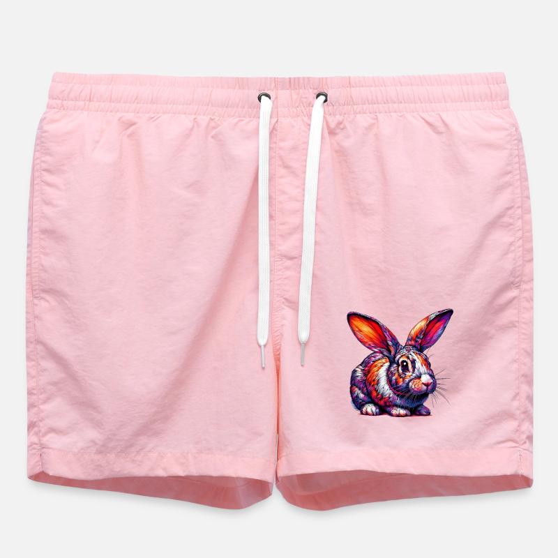 Lapin - Short de bain - rose