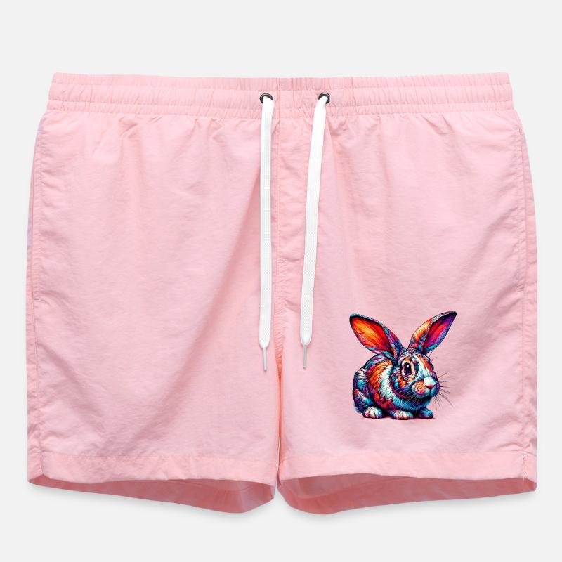 Lapin - Short de bain - rose