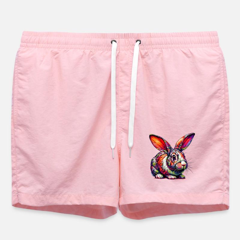 Lapin - Short de bain - rose