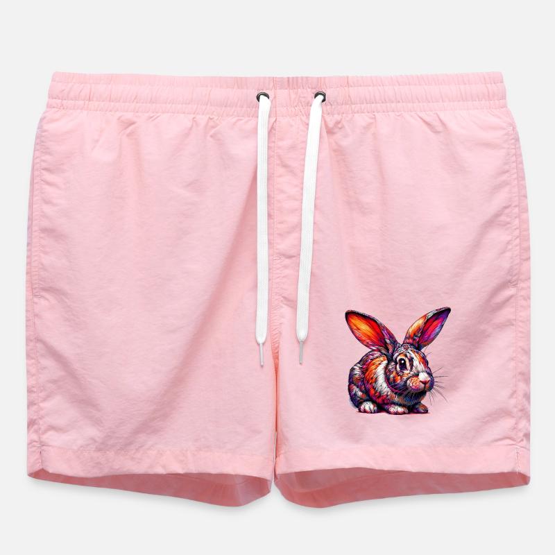 Lapin - Short de bain - rose