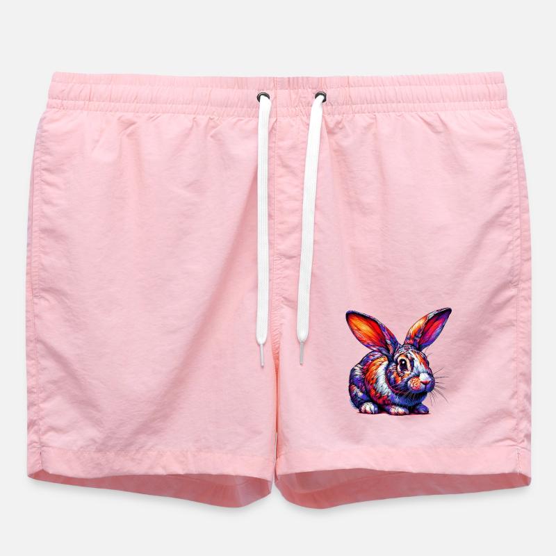 Rabbit - Swim Trunks - pink