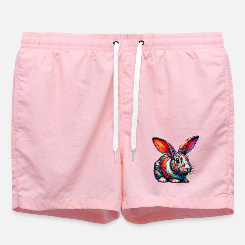 Lapin - Short de bain - rose