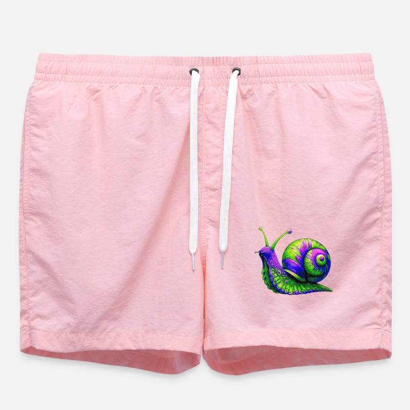Escargot - Short de bain - rose