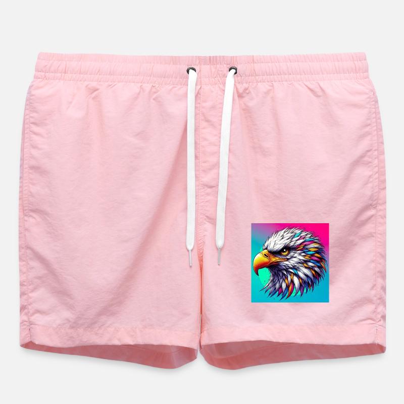 aigle - Short de bain - rose