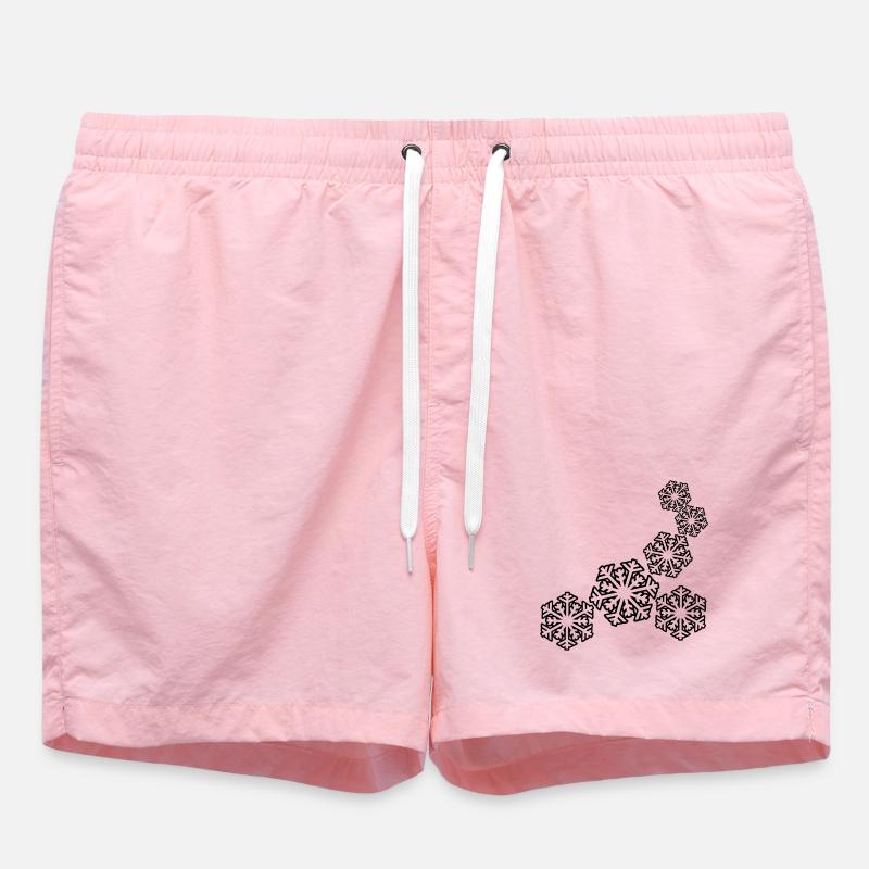 Flocons - Short de bain - rose