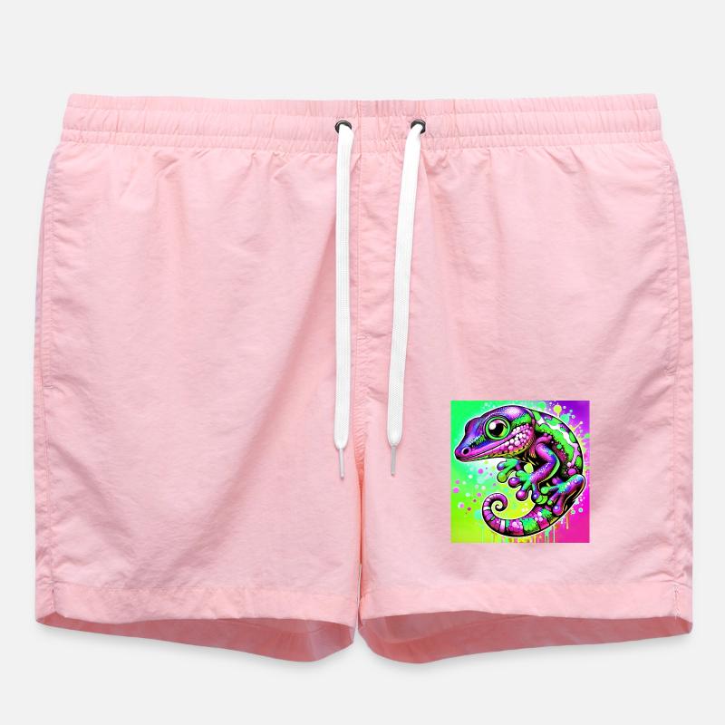 Gecko - Swim Trunks - pink