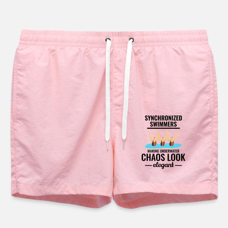 Natation synchronisée Chaos sous-marin Élégant - Short de bain - rose