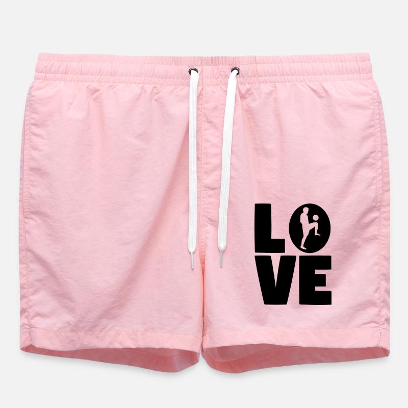 Fußball - Badeshorts - Pink