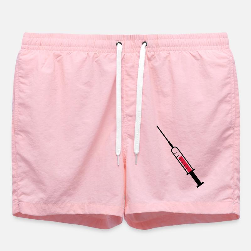Syringe as vector - Swim Trunks - pink