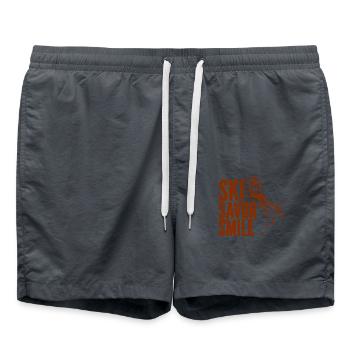 Ski Snowboard Montagne Vacances Neige Freestyle - Short de bain -  - Devant