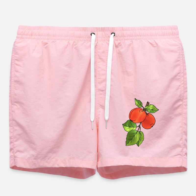 Äpfel - Badeshorts - Pink