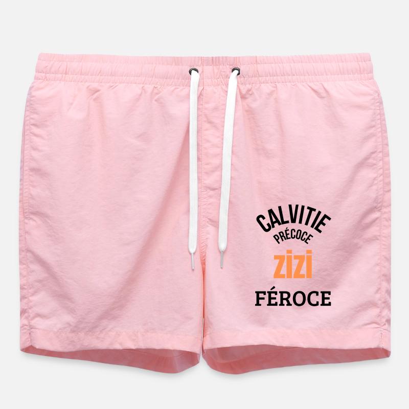 Histoire de chauve - Short de bain - rose
