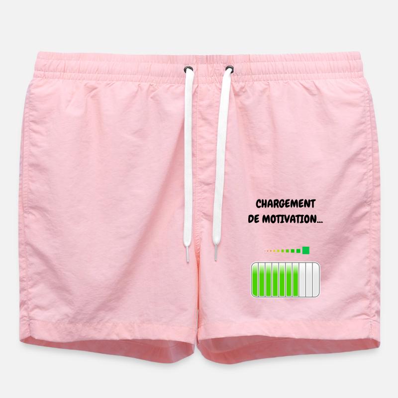 MOTIVATIONAL LOADING - Swim Trunks - pink