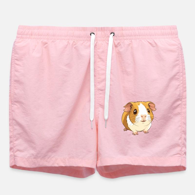 petit cochon d’Inde mignon - Short de bain - rose
