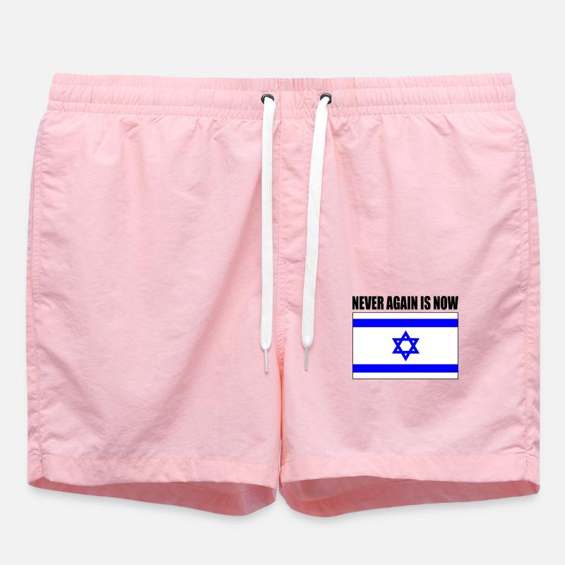 Never again is now - Badeshorts - Pink