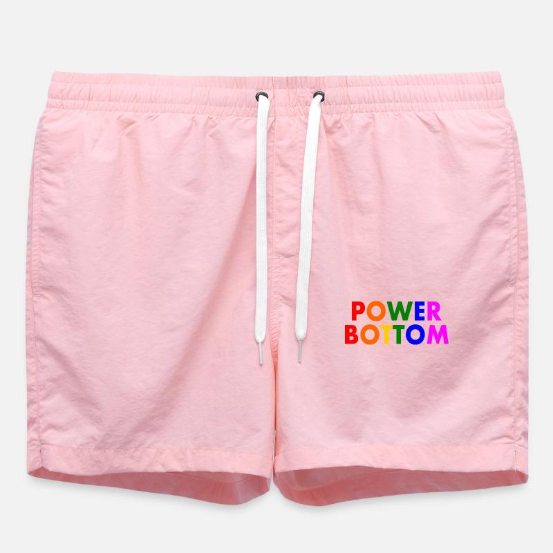 Power bottom - Short de bain - rose