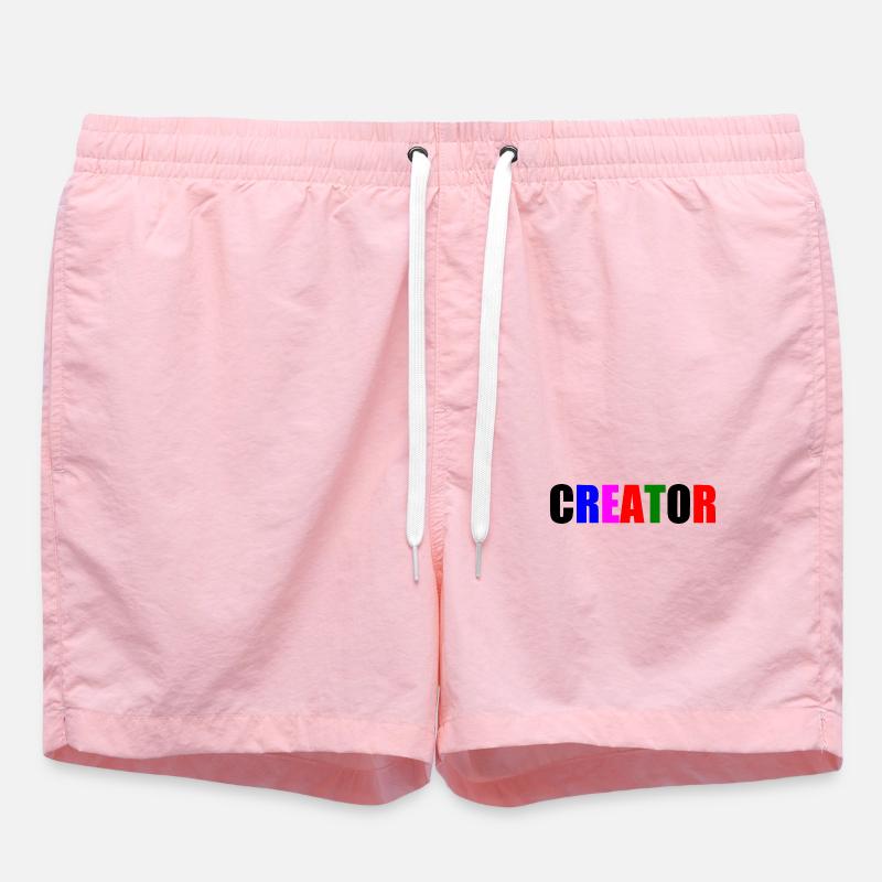 Creator - Swim Trunks - pink