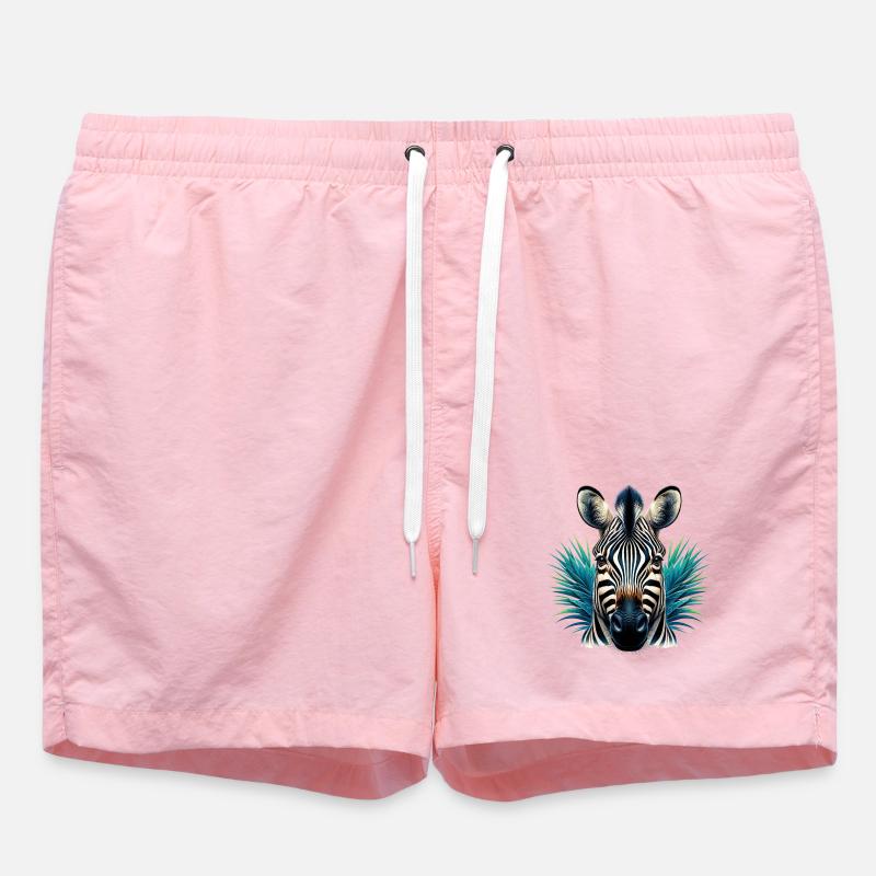 Zebra - Badeshorts - Pink