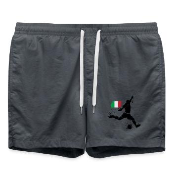 Fußball Team Italien Fan Spieler EM 2024 Explosion - Badeshorts -  - Vorne