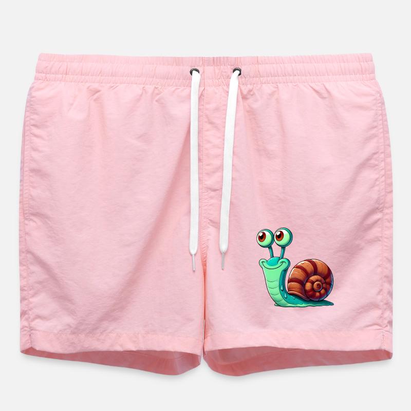 Escargot - Short de bain - rose