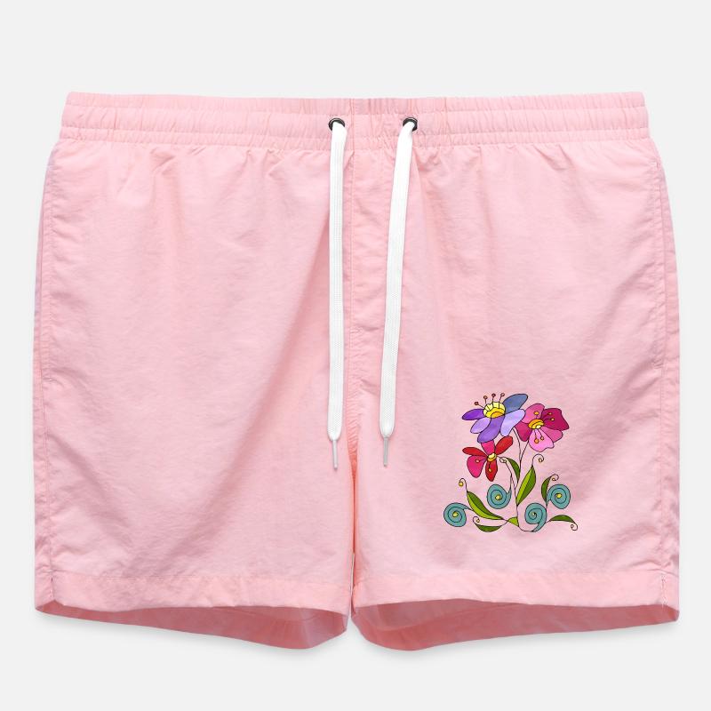 Fleur - Short de bain - rose