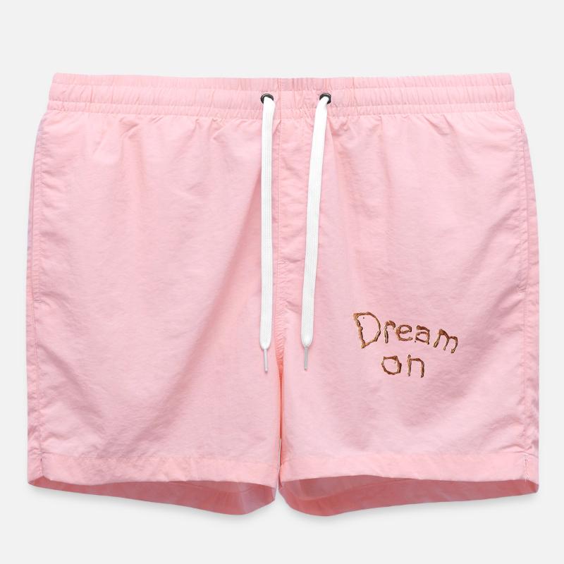 Rêve sur une œuvre en cuivre - Short de bain - rose